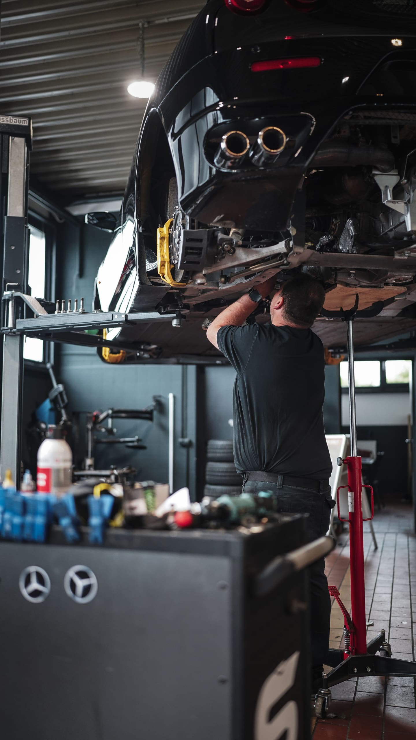 Werkstatt bei CleanCarCompany in Detmold